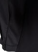 Robe chemise courte avec volants, Noir, Packshot image number 3