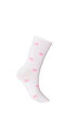 Chaussettes en coton &agrave; motifs, Blanc, Packshot image number 1
