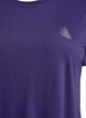 T-shirt long d'entra&icirc;nement, Violet, Packshot image number 2