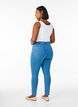 Jean Amy taille haute et coupe super slim, Bleu Clair, Model image number 0