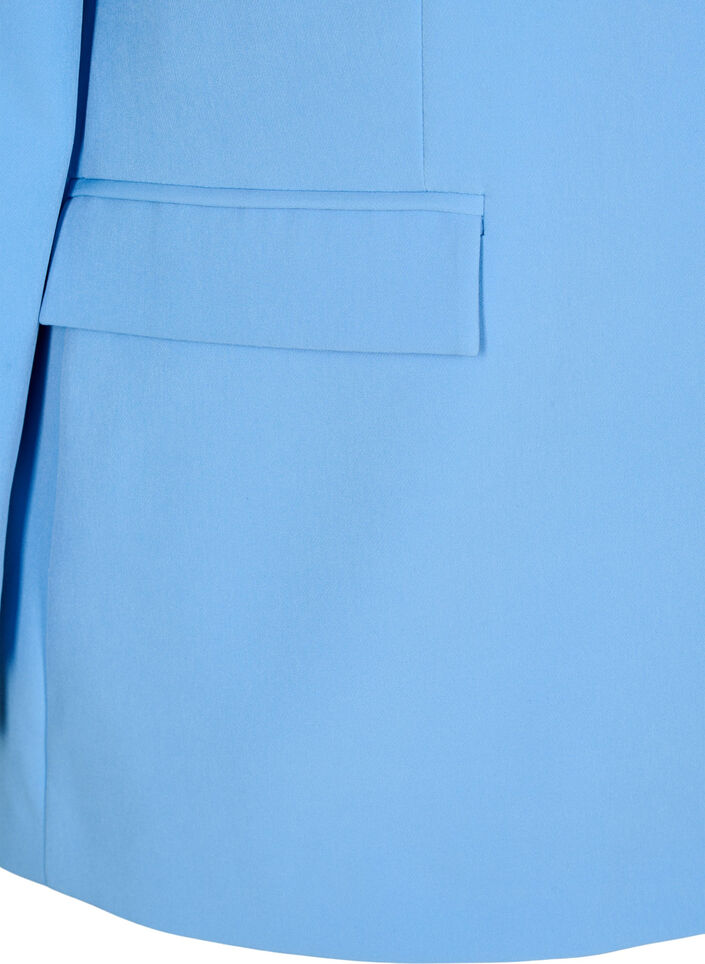 Blazer classique avec fermeture boutonn&eacute;e, Bleu Clair, Packshot image number 3