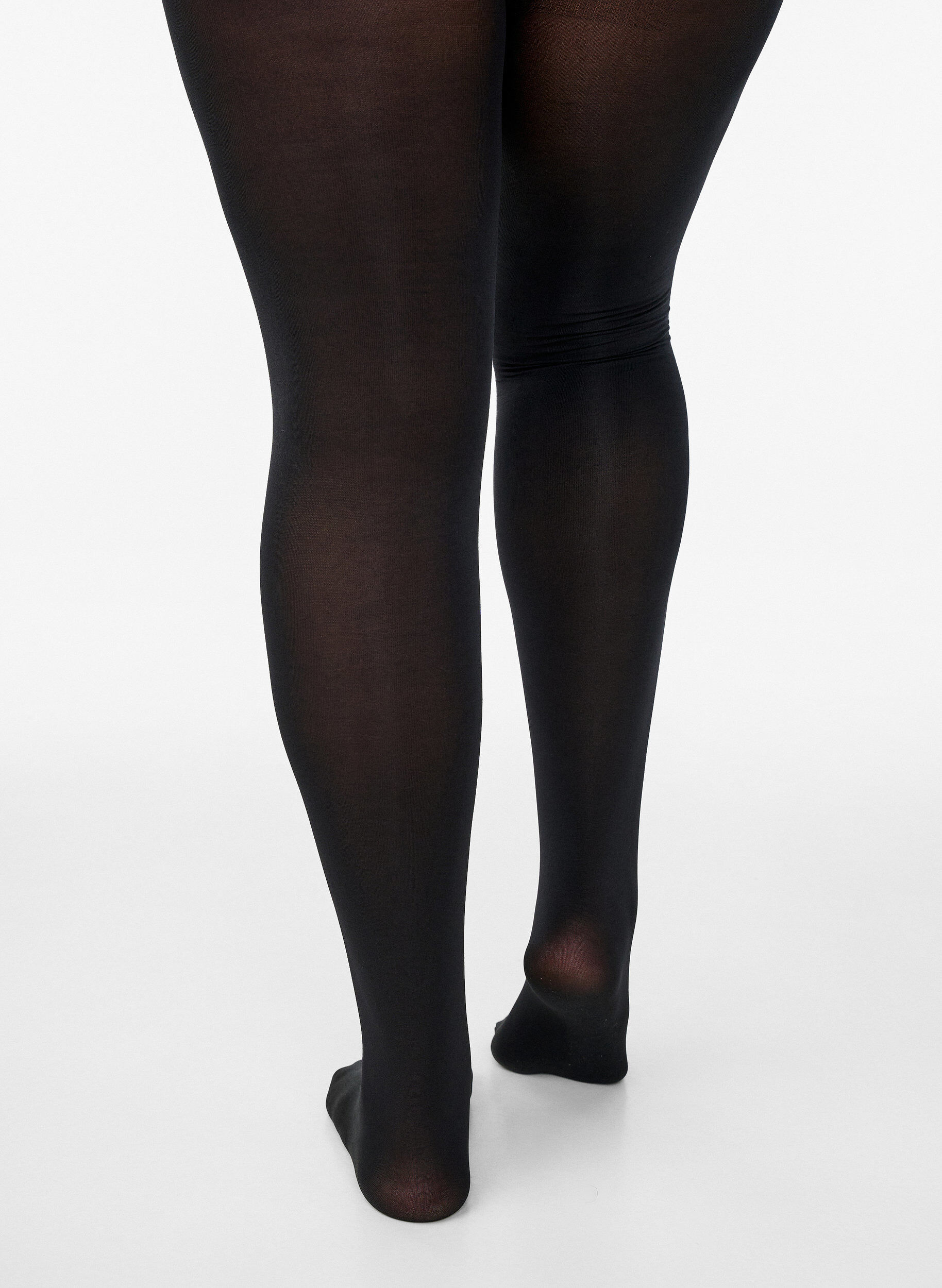 Zizzi Lot de 2 collants en 100 deniers, Noir, Packshot image number 2
