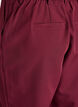 Pantalon avec poches et jambes droites, Bordeaux, Packshot image number 3