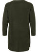 Long cardigan en tricot côtelé, Forest Night Mel., Packshot image number 1