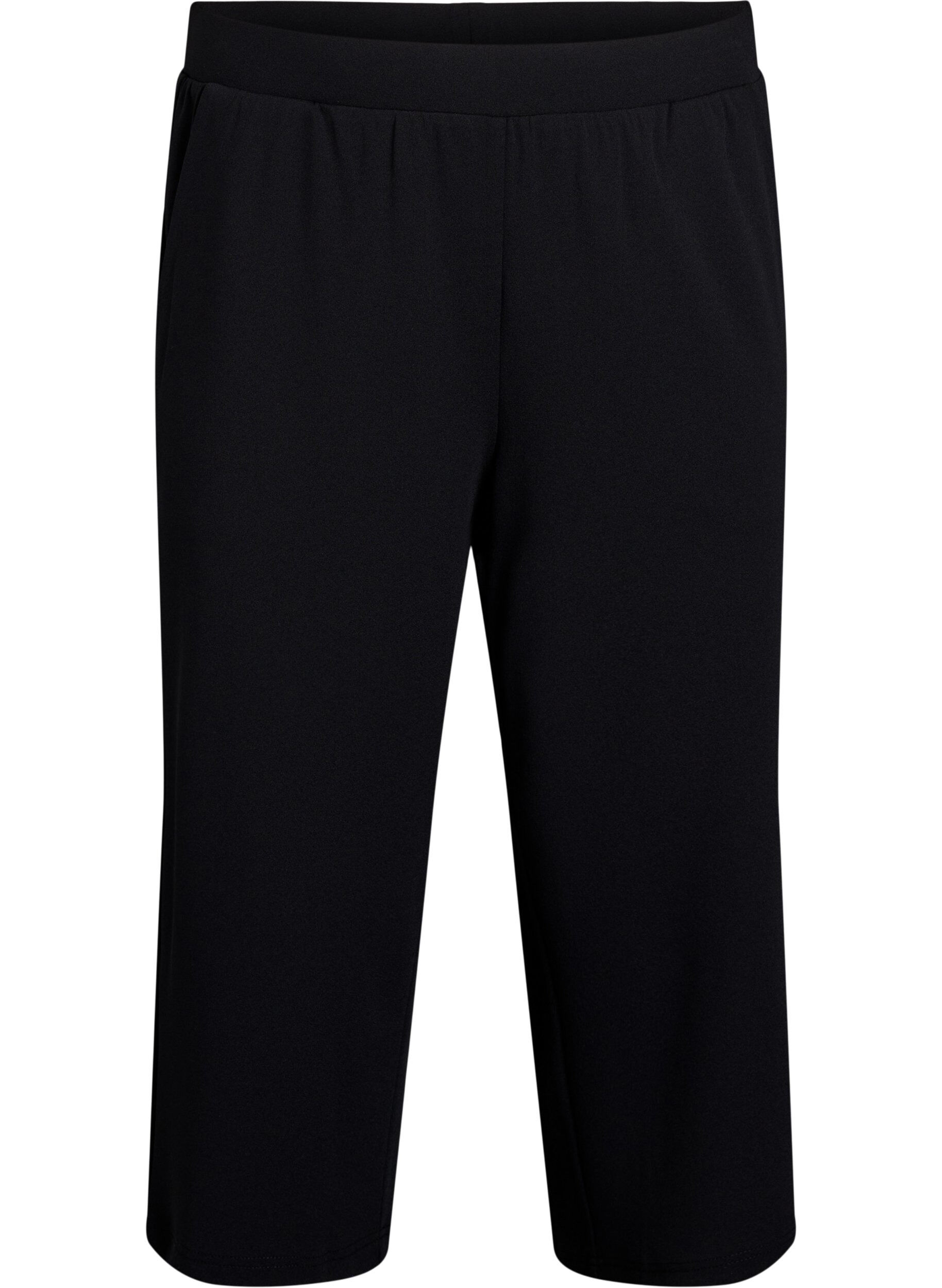Zizzi FLASH - Culotte taille haute &agrave; coupe ample, Noir, Packshot image number 0