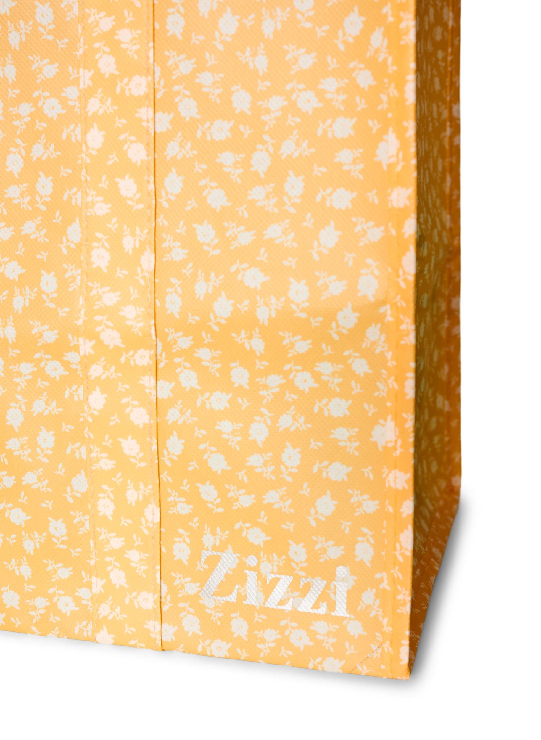ZizziSac de magasinage avec fermeture &eacute;clair, Orange clair, Packshot image number 2