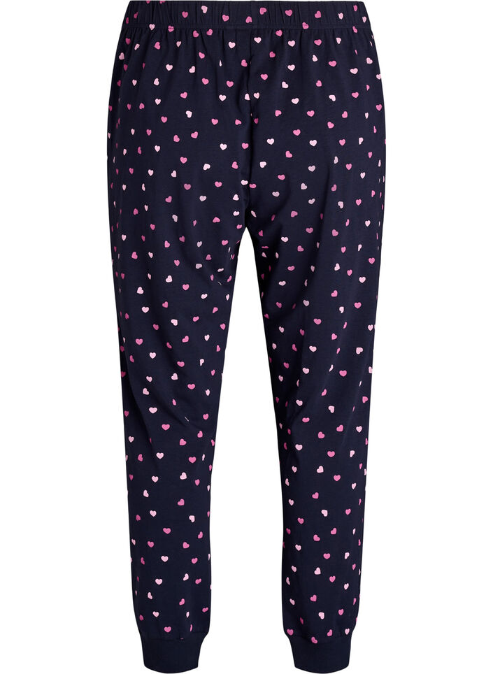 Bas de pyjama imprim&eacute;, Bleu, Packshot image number 1