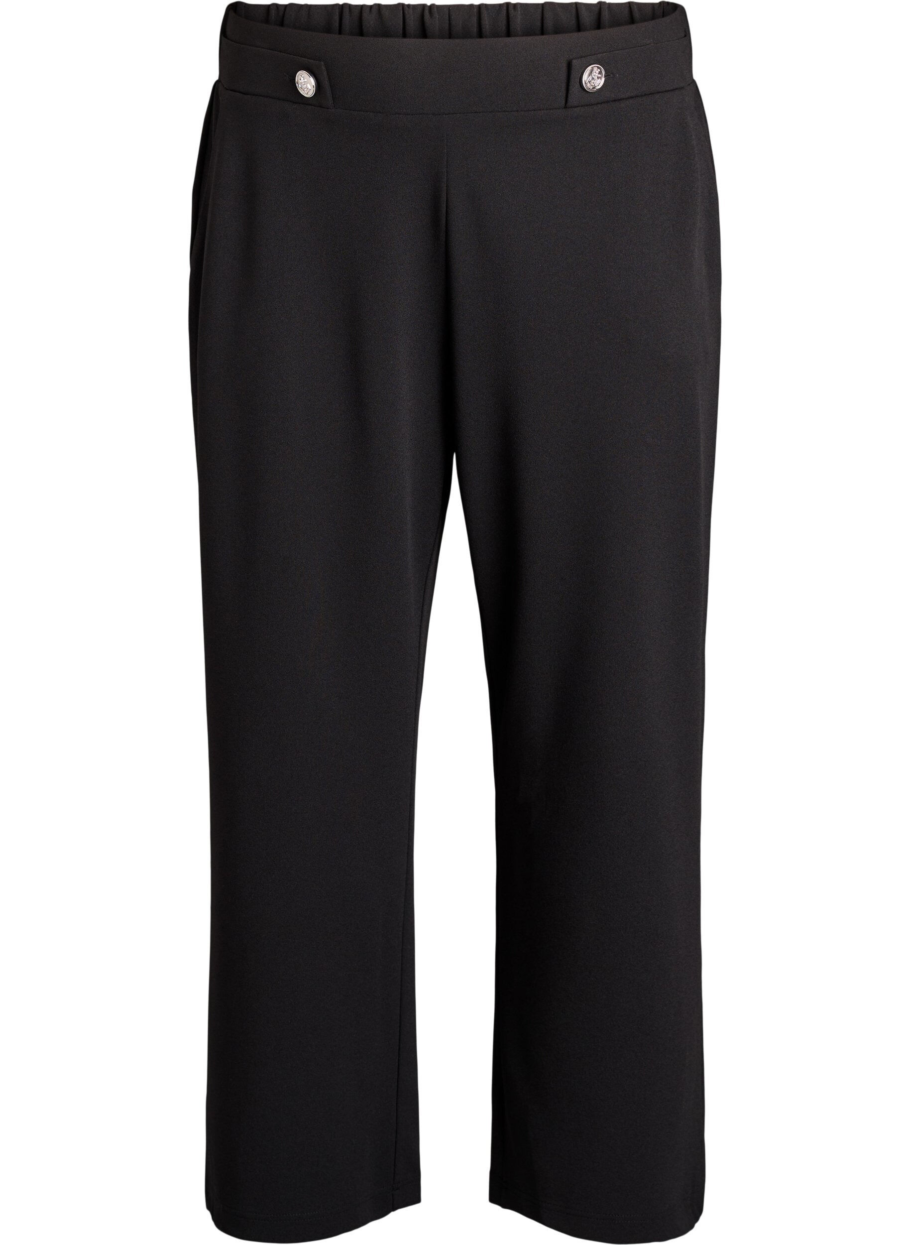 ZizziPantalon ample avec poches, Noir, Packshot image number 0