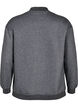 Sweat-shirt à col montant et manches longues, Gris anthracite, Packshot image number 1