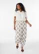 Blouse en viscose avec broderie anglaise, Beige, Model image number 1