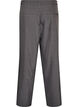 Pantalon de tailleur avec plis marqu&eacute;s et ceinture &agrave; nouer, Gris anthracite, Packshot image number 1