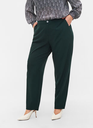 Pantalon classique avec poches, Scarab, Model image number 2