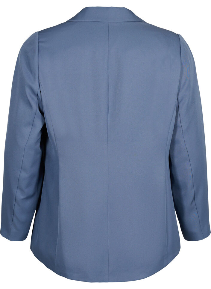 FLASH - Blazer simple avec bouton, Bleu, Packshot image number 1