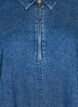 Petite robe en jean avec fermeture &eacute;clair et manches 3/4, Bleu, Packshot image number 2