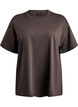 T-shirt sweat oversize, Marron, Packshot image number 0