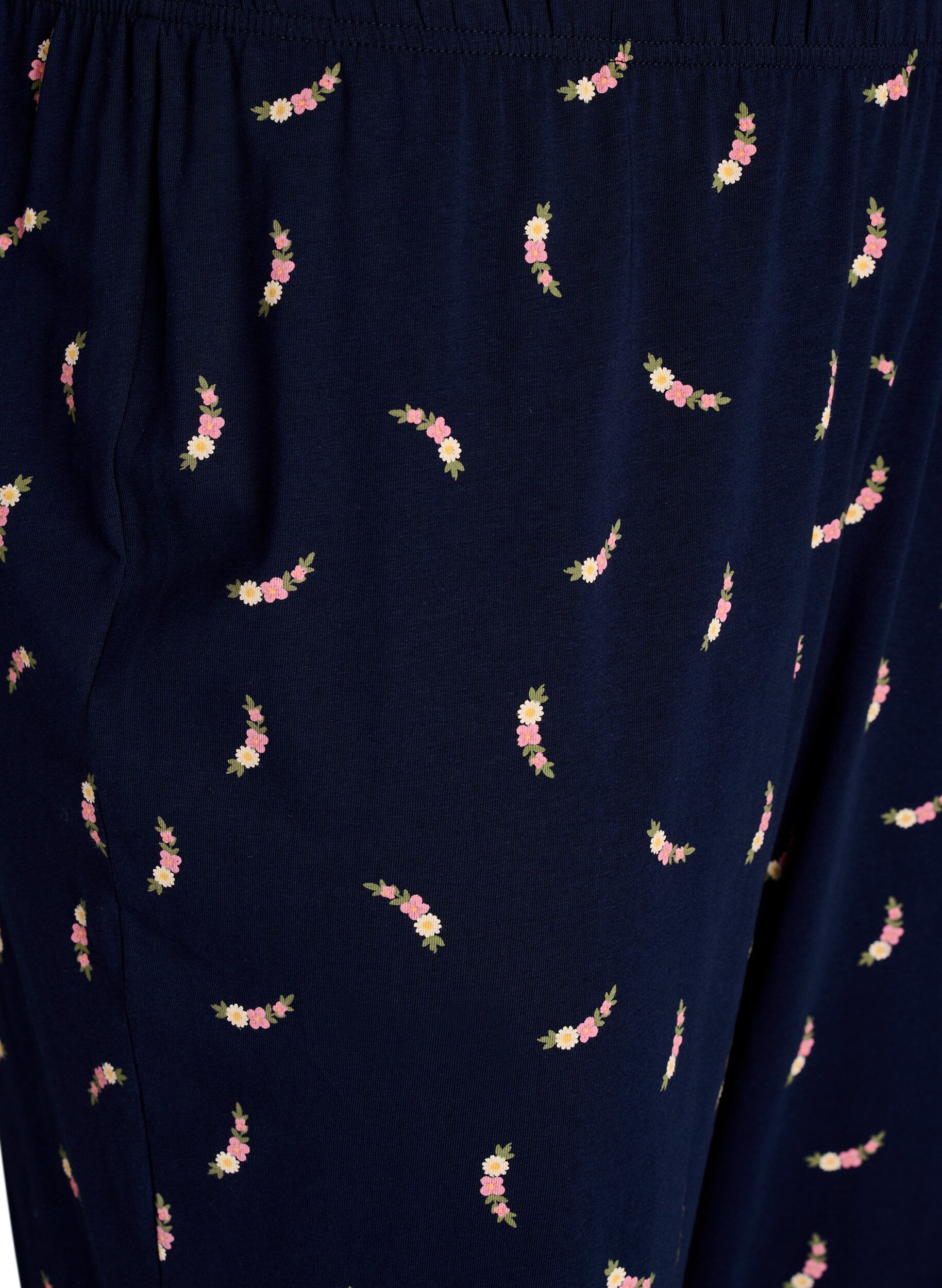 ZizziBas de pyjama imprim&eacute;, Bleu, Packshot image number 2