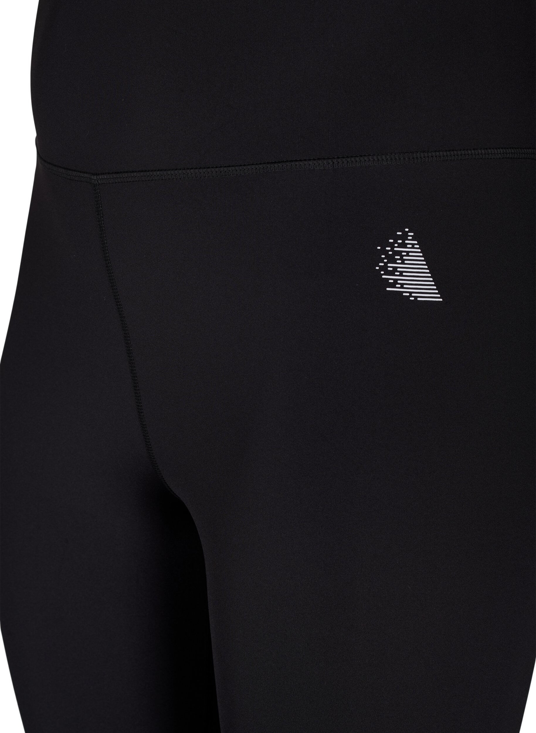 Zizzi LEGGINGS CORE SUPER TENSION - Leggings de sport 3/4 avec poche, Black, Packshot image number 2