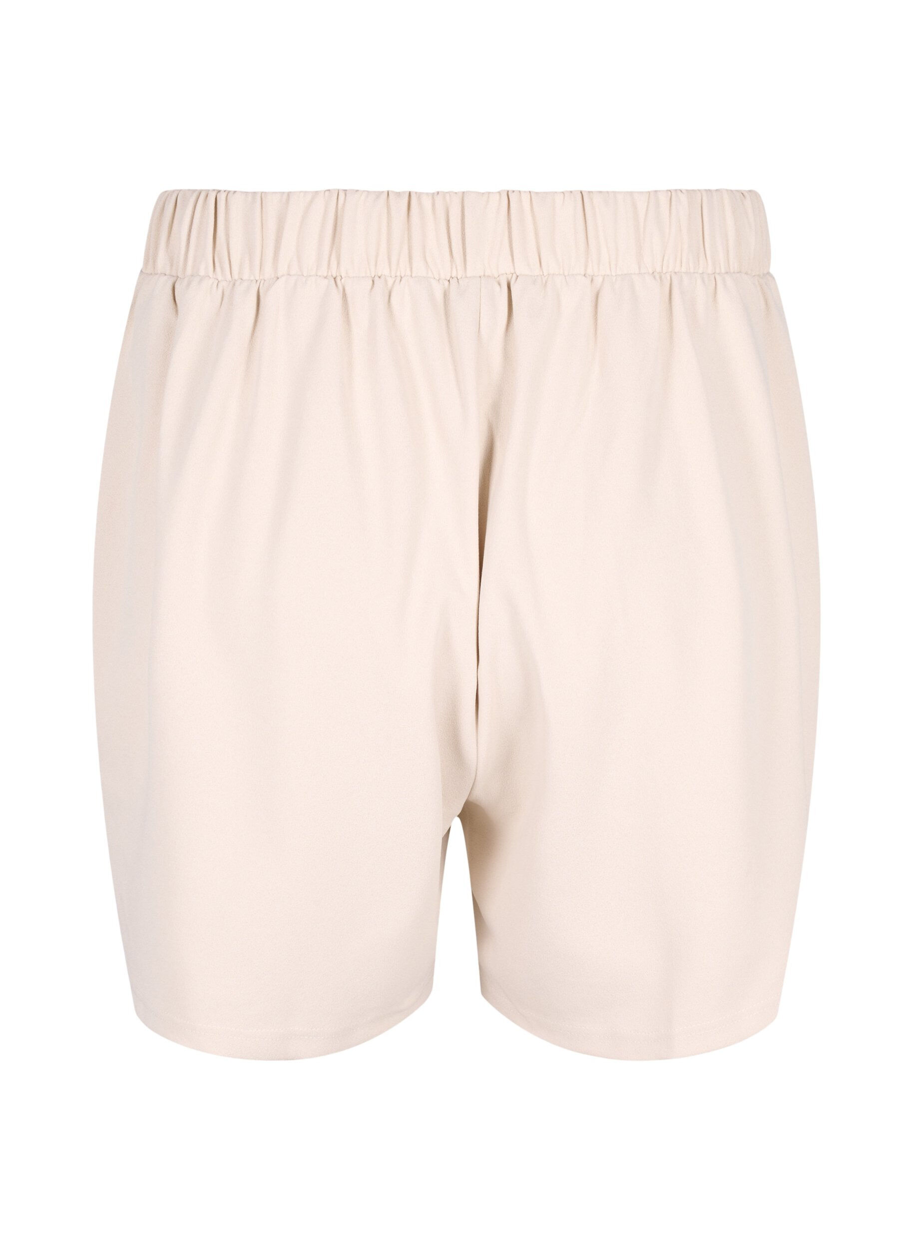 Zizzi FLASH - Shorts amples avec des poches, Beige, Packshot image number 1