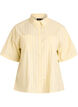 Blouse ray&eacute;e &agrave; coupe ample, Jaune clair, Packshot image number 0