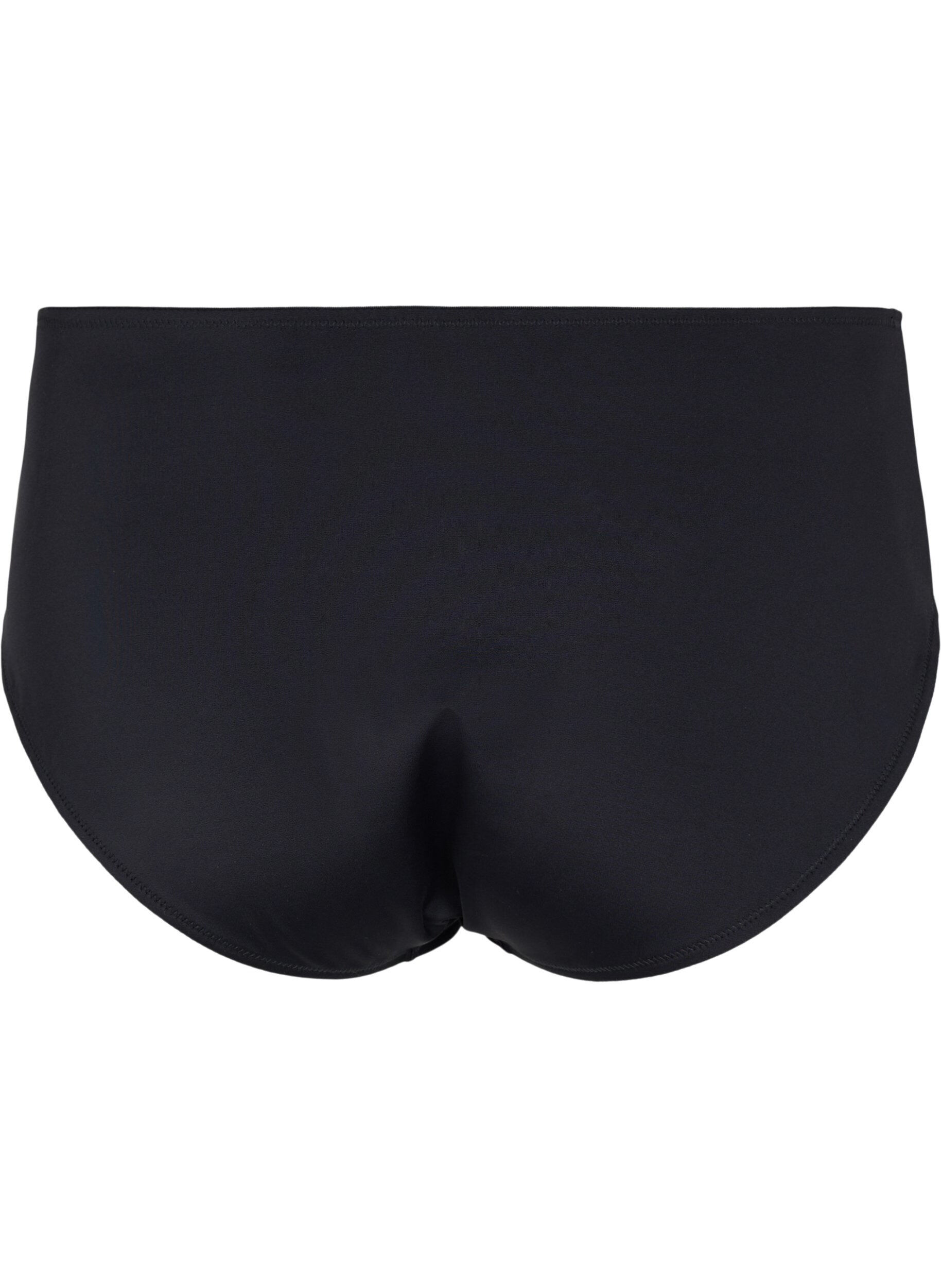 Zizzi Culotte tai avec dentelle, Black, Packshot image number 1