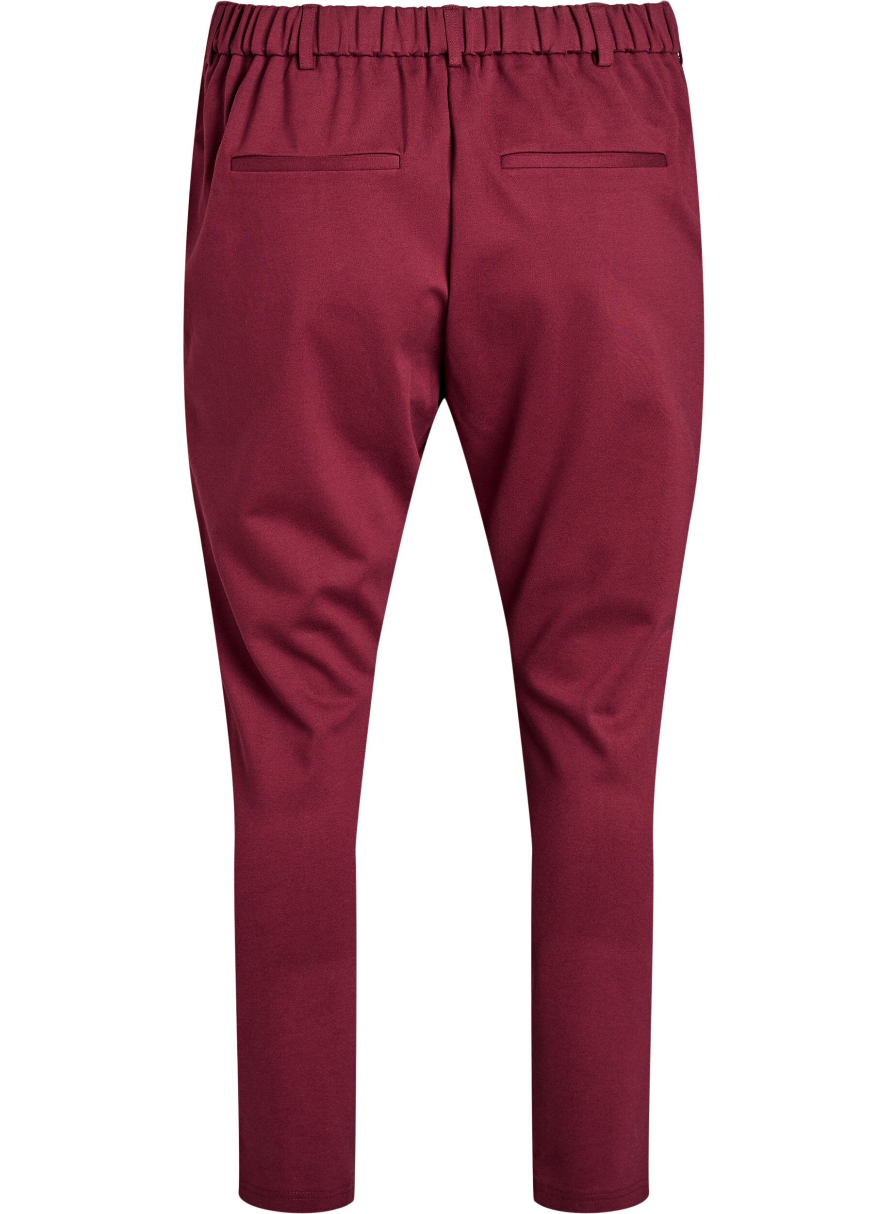 ZizziPantalon Maddison, Bordeaux fonc&eacute;, Packshot image number 1