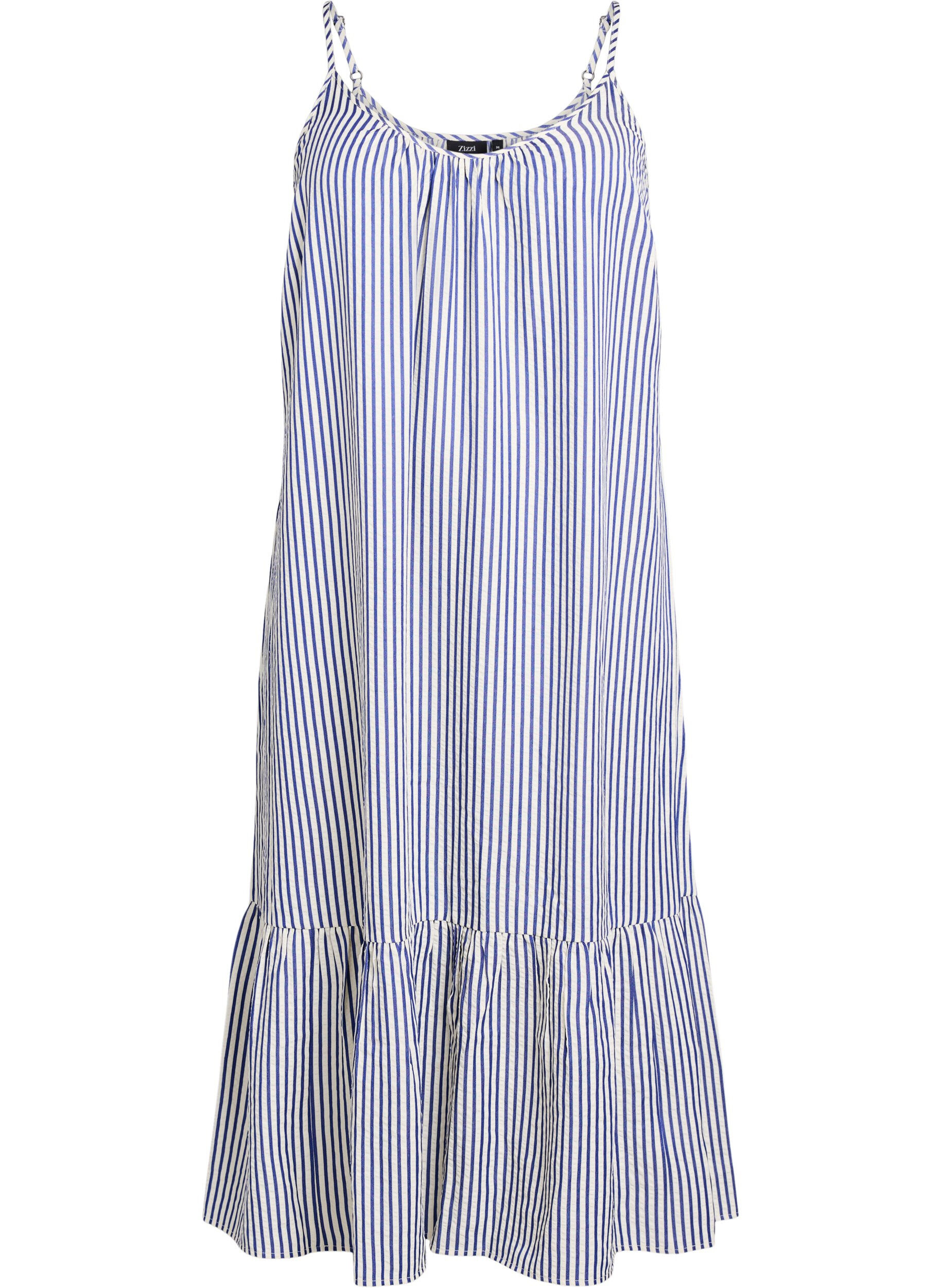 Robe d'&eacute;t&eacute; &agrave; rayures et &agrave; forme en A