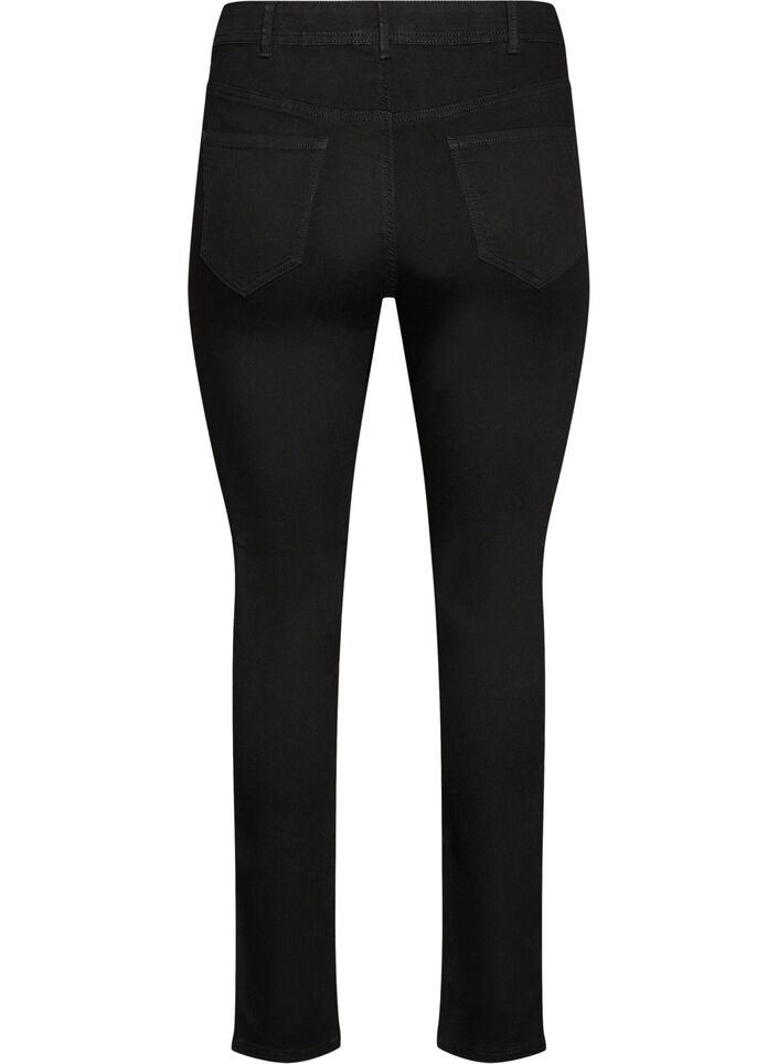 Jean super slim Amy avec taille haute, Noir, Packshot image number 1