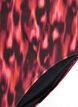 Culotte de bikini imprim&eacute;e et taille haute, Rouge, Packshot image number 2