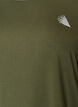 Sports top with 3/4 sleeves, Vert, Packshot image number 2