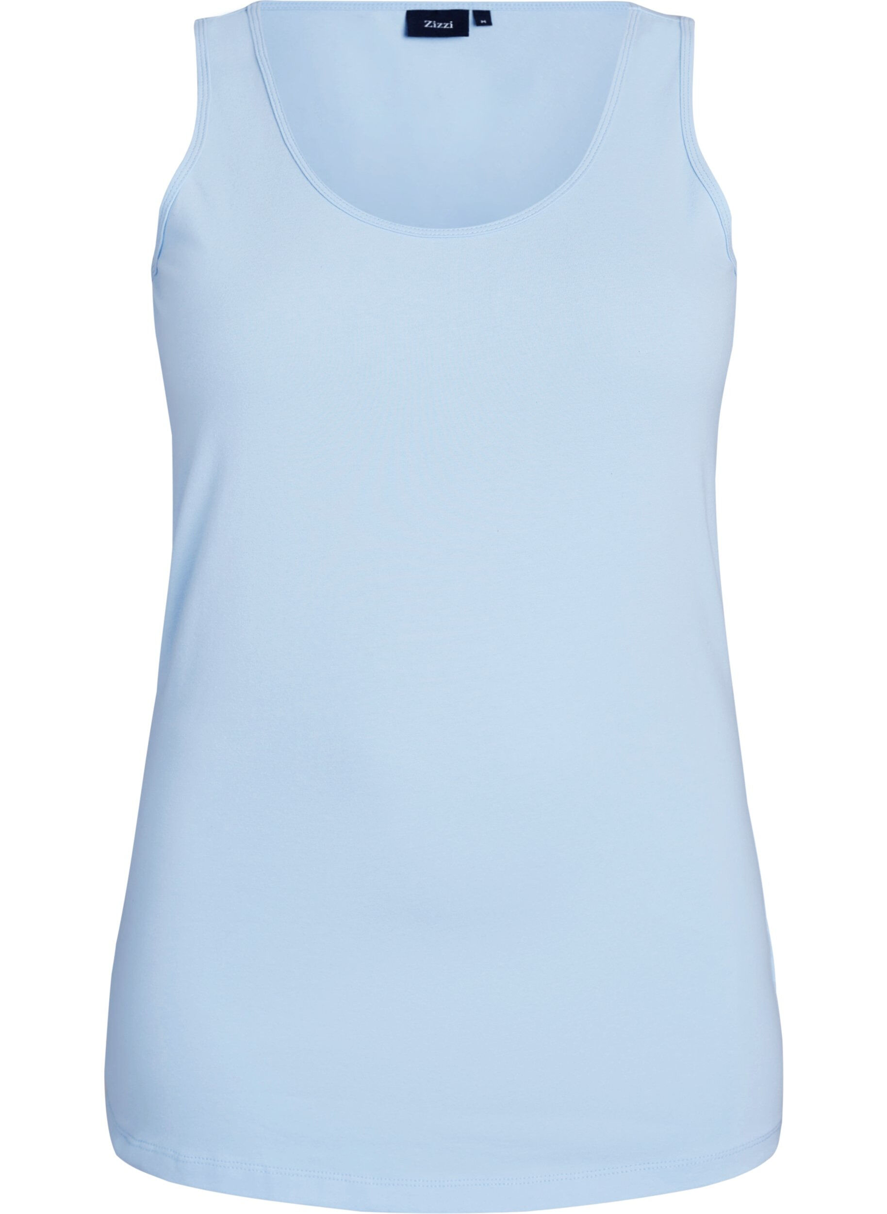 Haut basic uni en coton