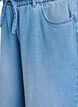 Jean ample &agrave; ceinture &eacute;lastique et cordon de serrage, Bleu Clair, Packshot image number 2