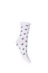 Chaussettes en coton avec des motifs, Blanc, Packshot image number 1