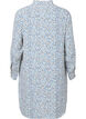 Robe en viscose à pois avec boutons, Blue Dot AOP, Packshot image number 1
