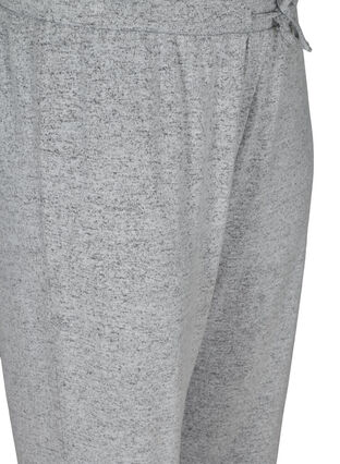 Pantalon ample en viscose mélangée, Light Grey Mel, Packshot image number 2