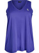 Sports top with V-neck, Violet, Packshot image number 0