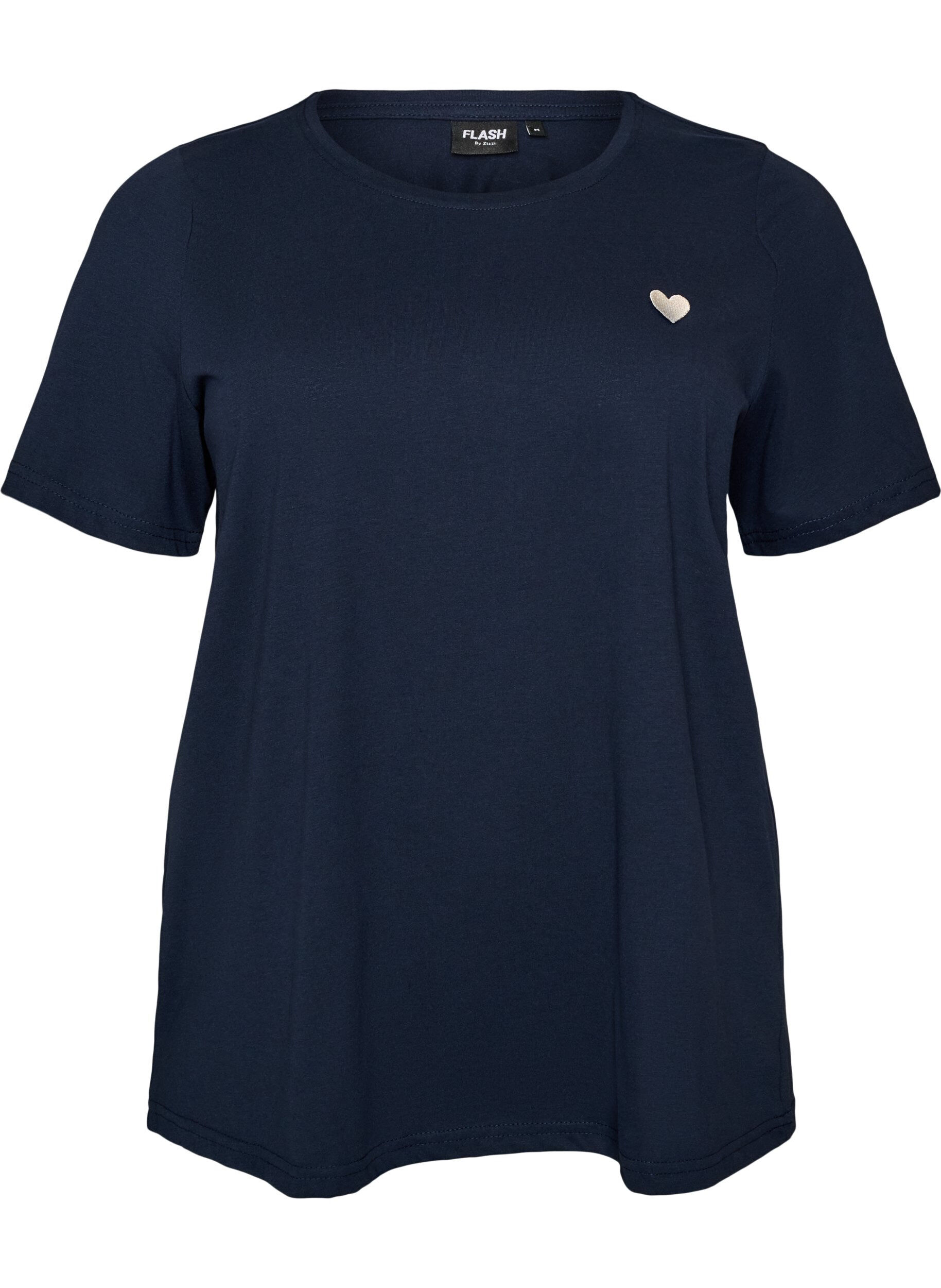ZizziT-shirt imprim&eacute;, Bleu, Packshot image number 0