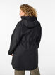 Parka l&eacute;g&egrave;re avec capuche, Noir, Model image number 2