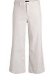 Jean Myra taille haute coupe ample, Blanc, Packshot image number 0