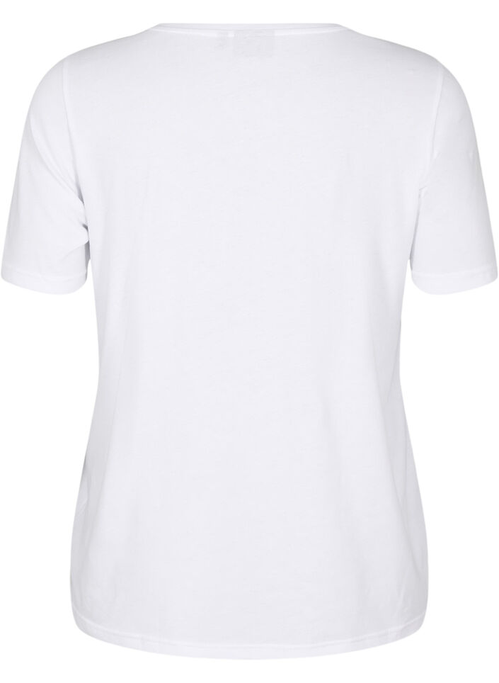 FLASH – T-shirt avec motif, Blanc, Packshot image number 1