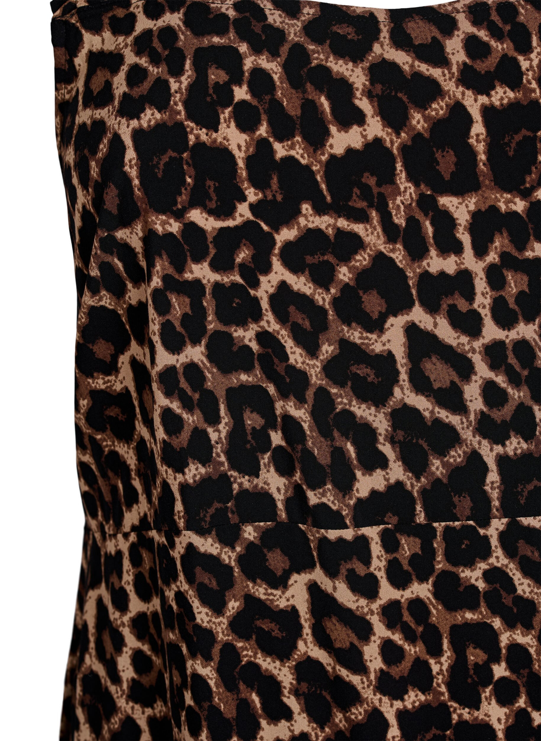 Zizzi FLASH - Robe d'&eacute;t&eacute; avec bretelles larges, Marron, Packshot image number 2