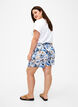 Short ample en viscose, Blue Graphic AOP, Model image number 1