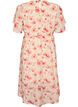 Robe longue avec manches papillon et taille &agrave; nouer, Rose, Packshot image number 1