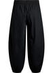 Pantalon ballon avec poches et ceinture &eacute;lastique, Noir, Packshot image number 1
