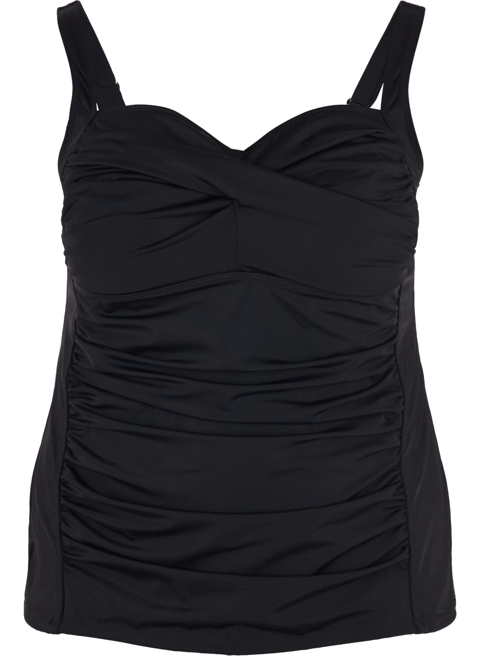 Zizzi Tankini , Black, Packshot image number 0