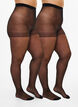  Collants 2-pack 20 deniers, Noir, Packshot image number 0