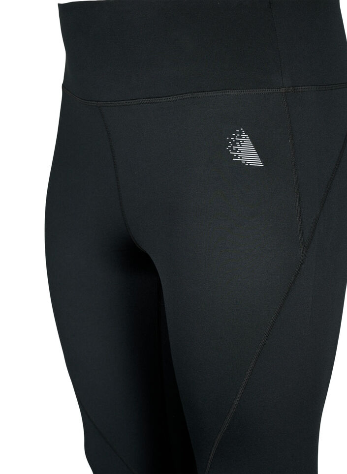 Collants d'entra&icirc;nement avec doublure polaire, Noir, Packshot image number 2