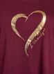 T-shirt imprim&eacute;, Bordeaux, Packshot image number 2
