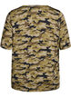 T-shirt avec TENCEL&trade; Lyocell et impression camouflage, Vert, Packshot image number 1