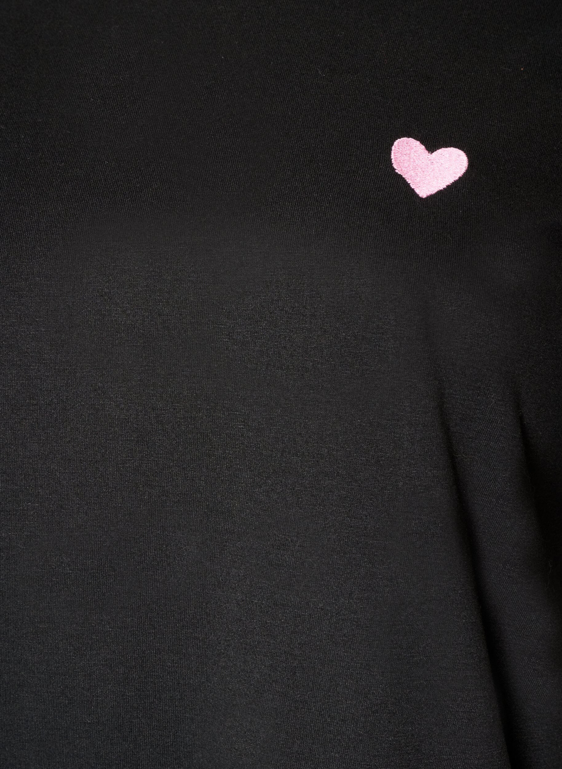 ZizziT-shirt imprim&eacute;, Noir, Packshot image number 2