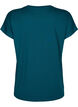 T-shirt d'entraînement à manches courtes avec impression, Deep Teal/Pacific, Packshot image number 1